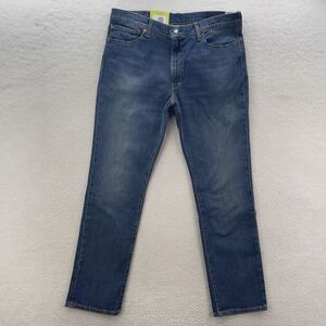 Levi's Premium 511 Slim Fit Stretch Jeans Men's 38x32 Blue PC9-04511-5547 Big E
